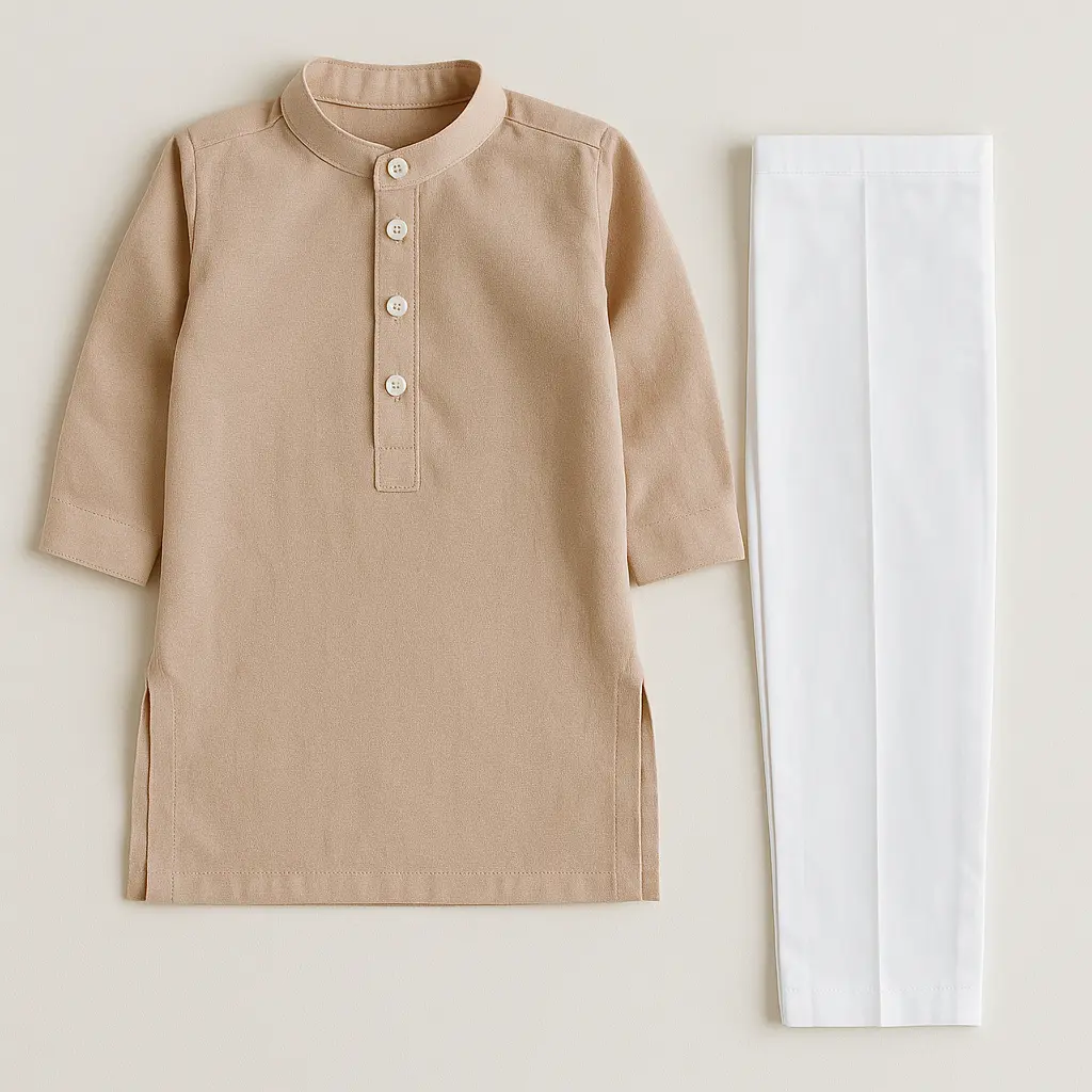 Boys Skin Kurta Trouser