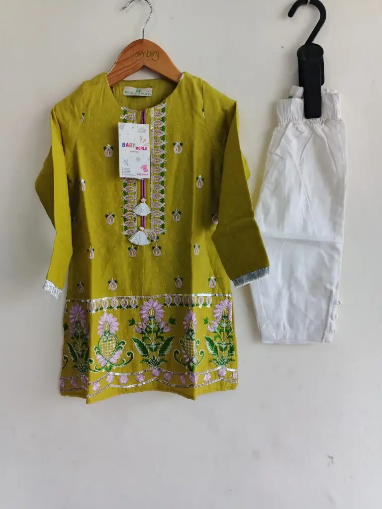 Eye Kandy Mustard Fancy Dress (1-2Y)