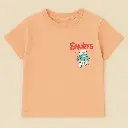 Rollover Light Peach T-Shirt