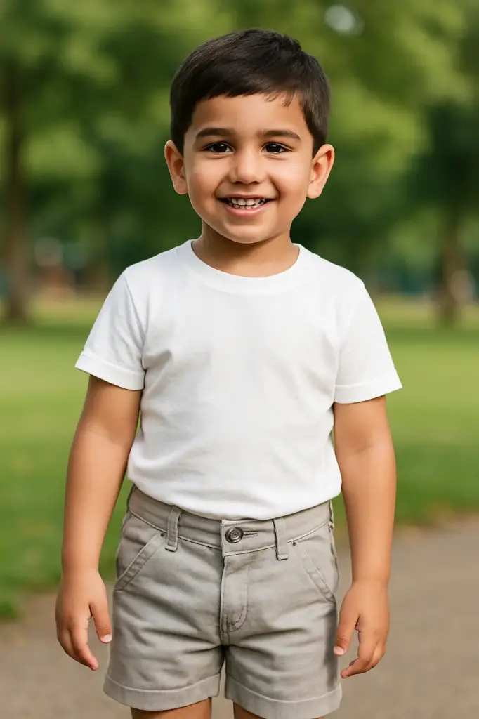 Rollover Grey Cotten Shorts
