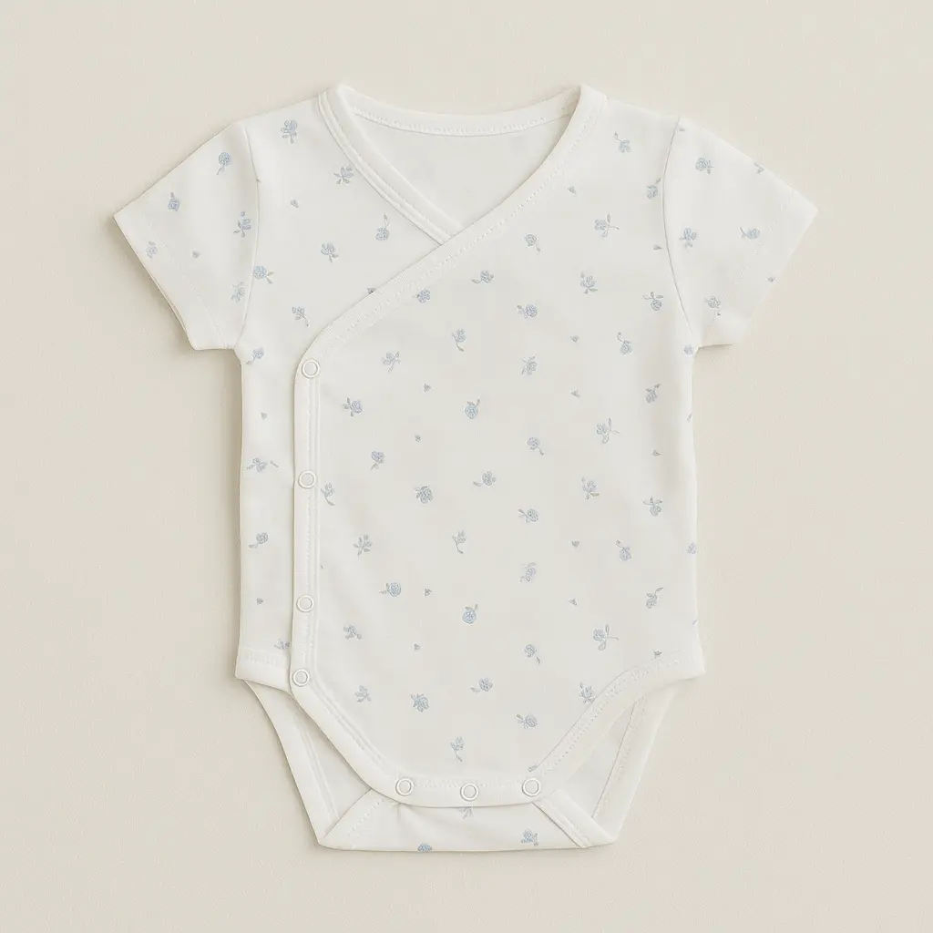 ELO Flowers Romper (0-1M)