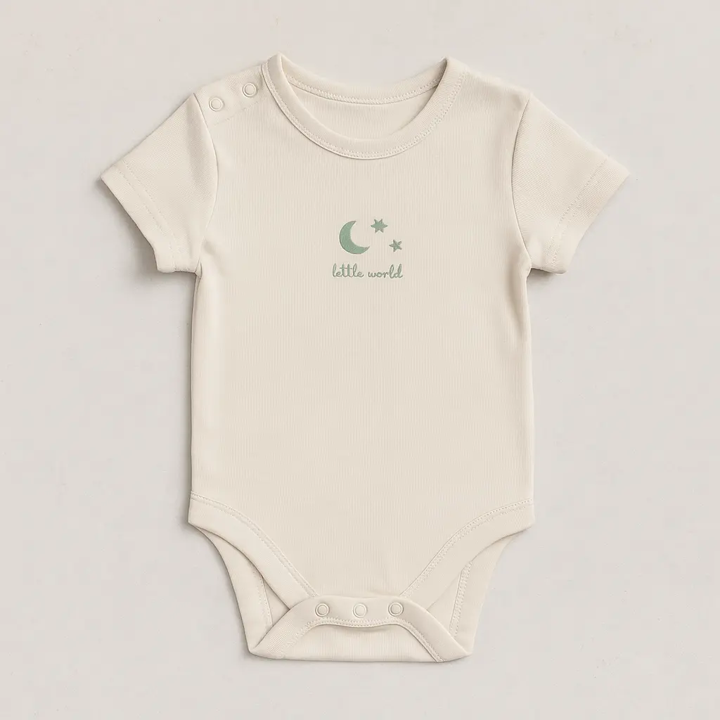 ELO Moon Star Romper (0-1M)