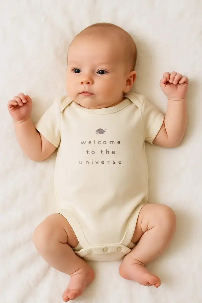 ELO Welcome To The Universe Romper  (0-1M)