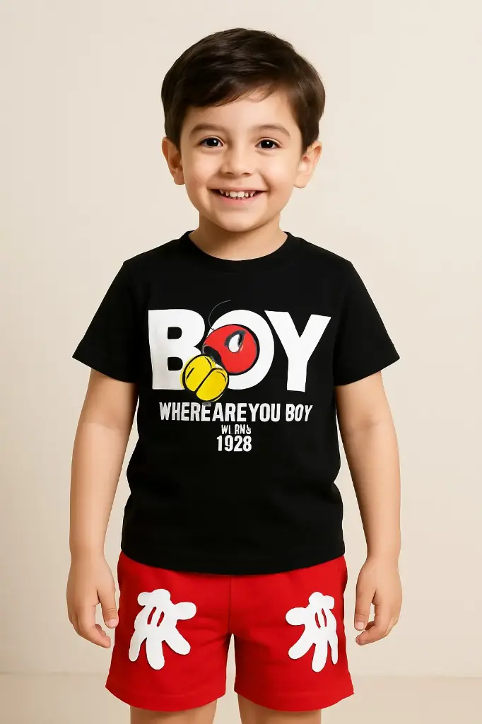 Kids Couture Black&Red Set