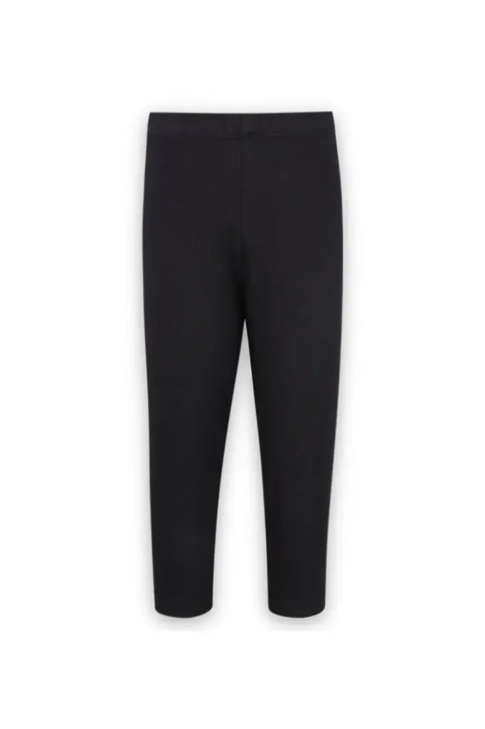 RollOver Black Summer Tights 