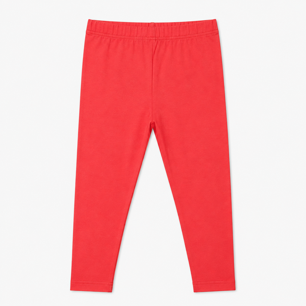 RollOver Red Summer Tights