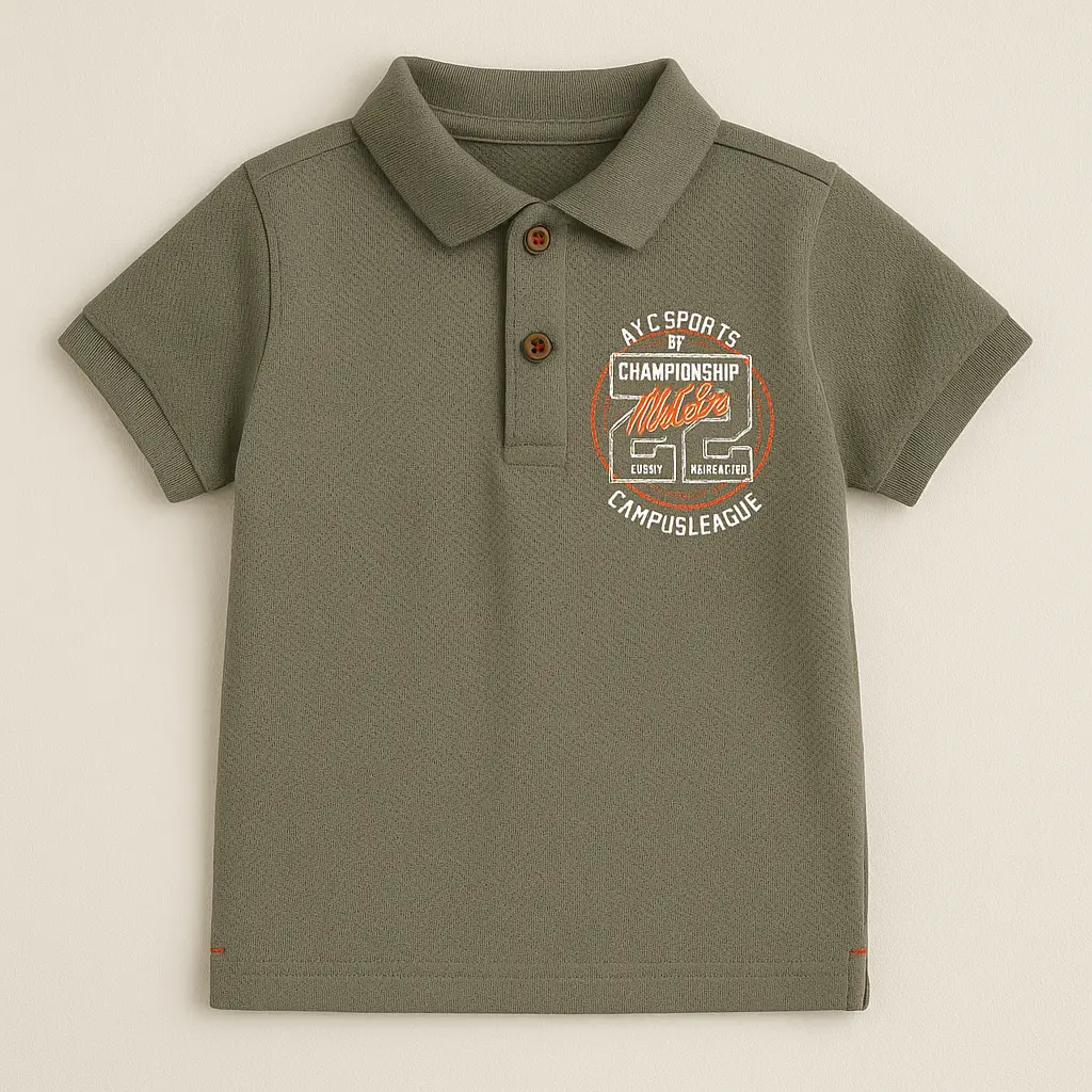 ELO Champion Green Polo