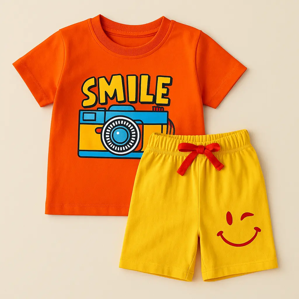 Minnie Tinnie Smile ORG Co-Ord Set