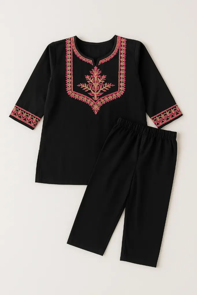 Breakout EMB BLK 2PC Suit