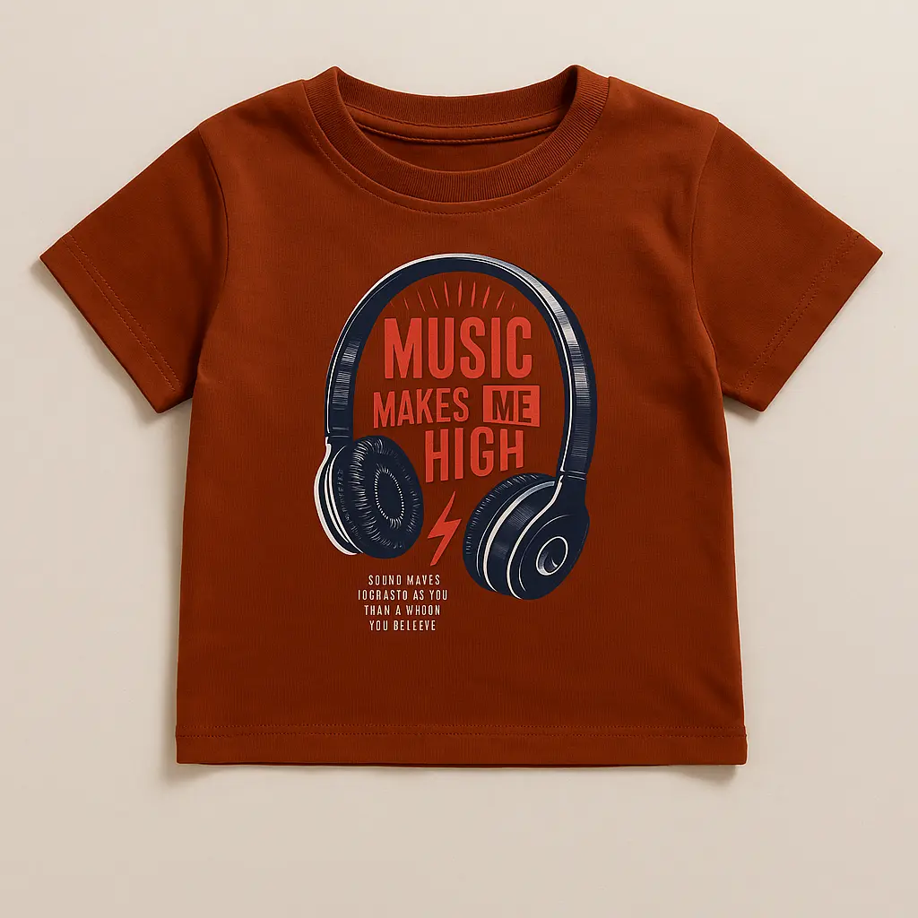 Minnie Minors BRWN Music T-Shirt  (9-12M)