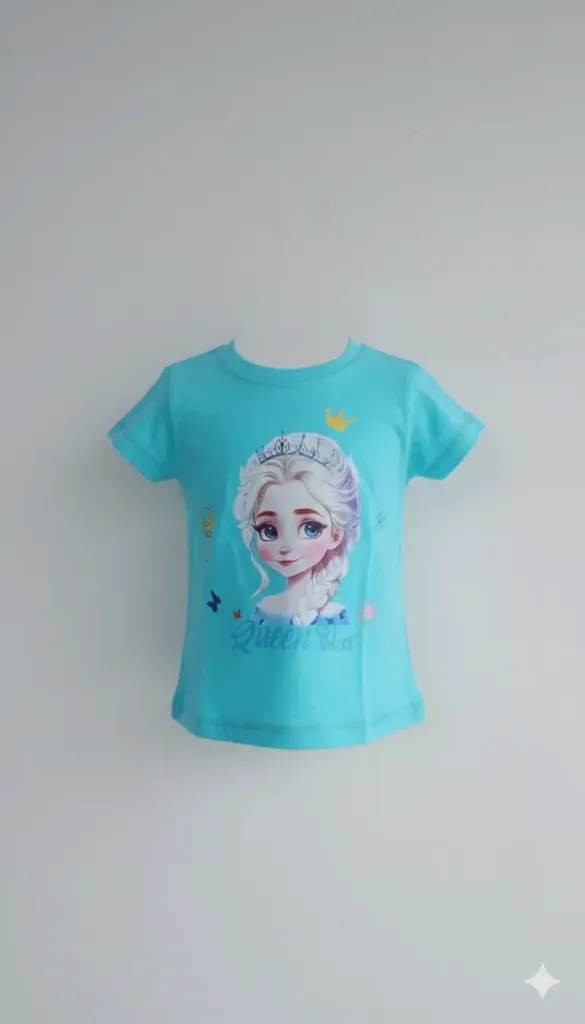 Minnie Minors Elsa TShirt (9-12M)