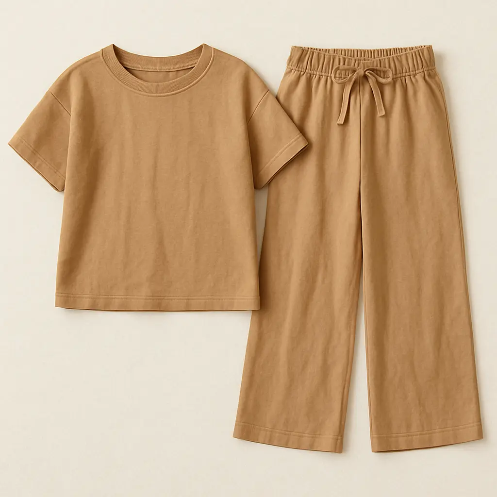 Rollover Brown Co-Ord-Set