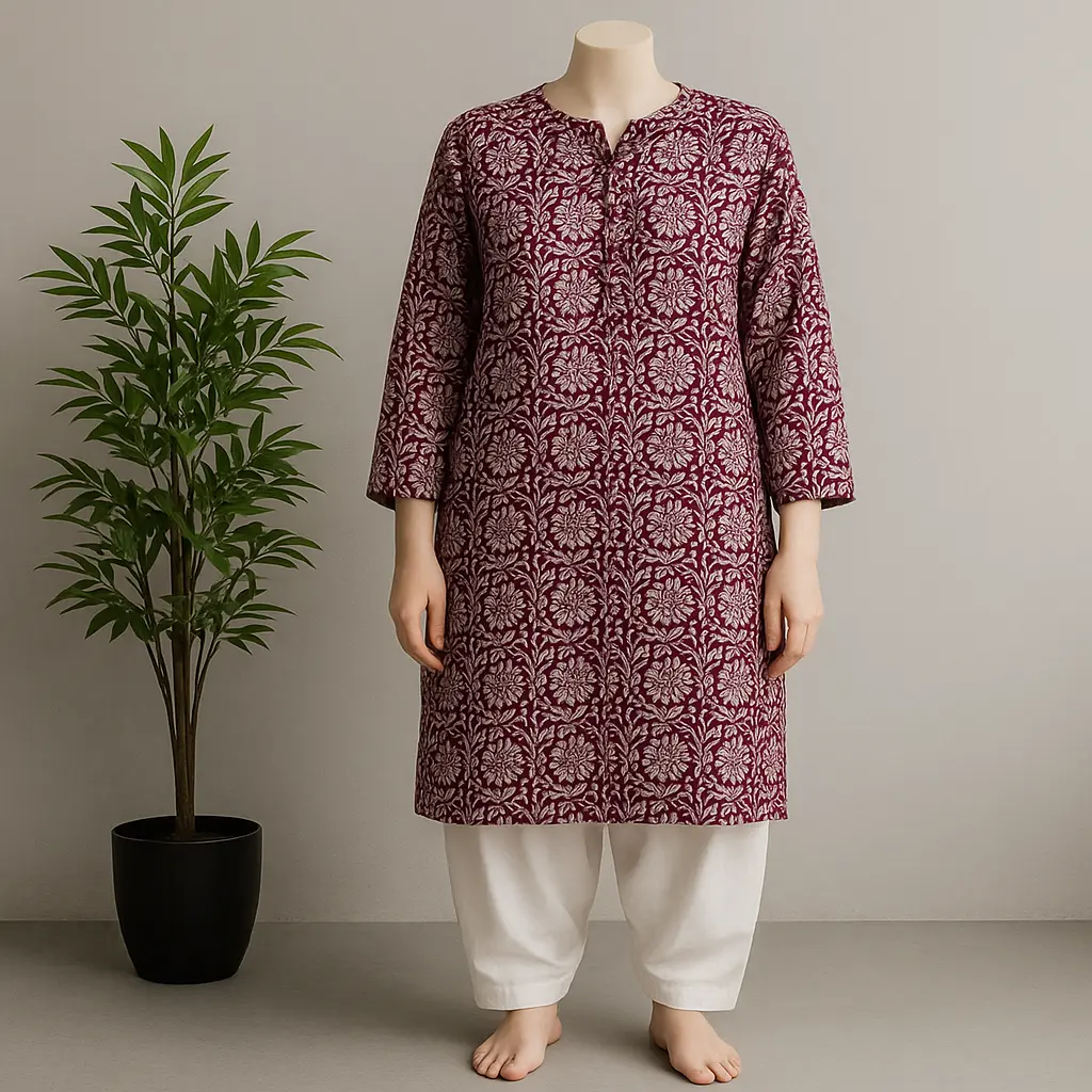 Beechtree Printed Lawn M Shirt