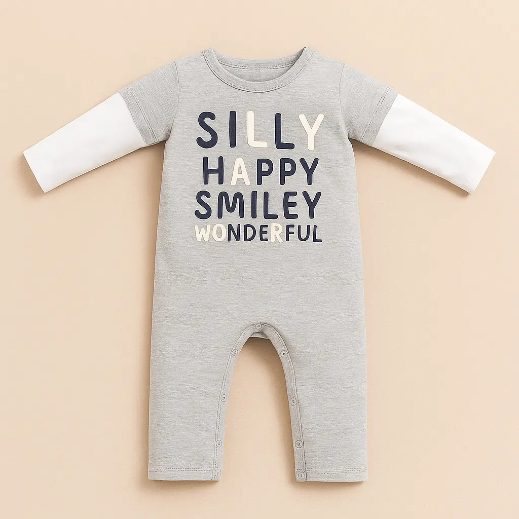 MiniCar Infant Happy Romper