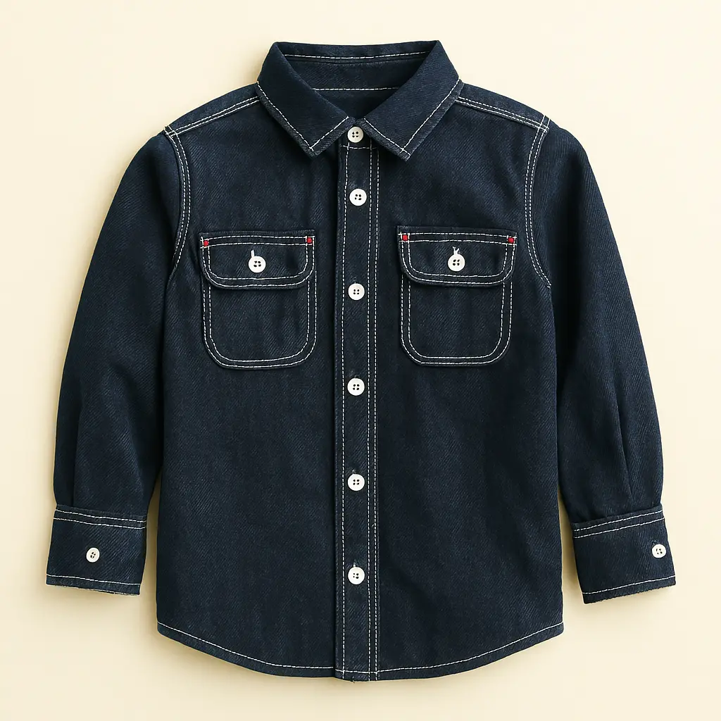 RollOver DB Denim Casual Shirt (6-12M)
