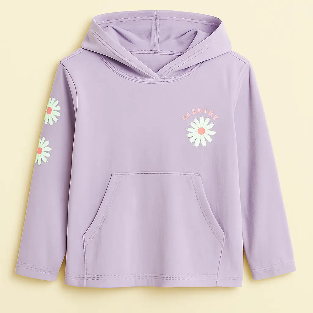 RollOver Girls Purple full sleeve TShirt