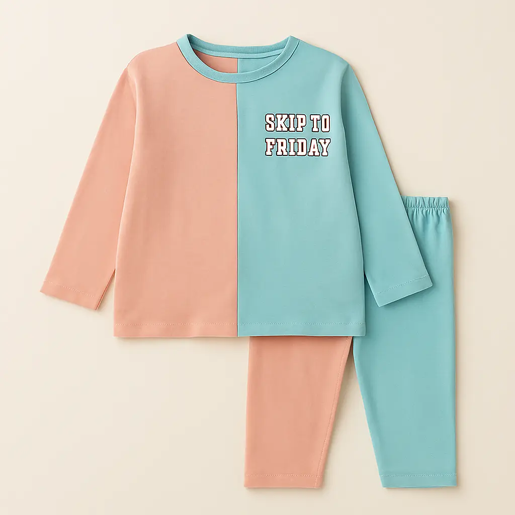 RollOver Half N Half Co-ord Set