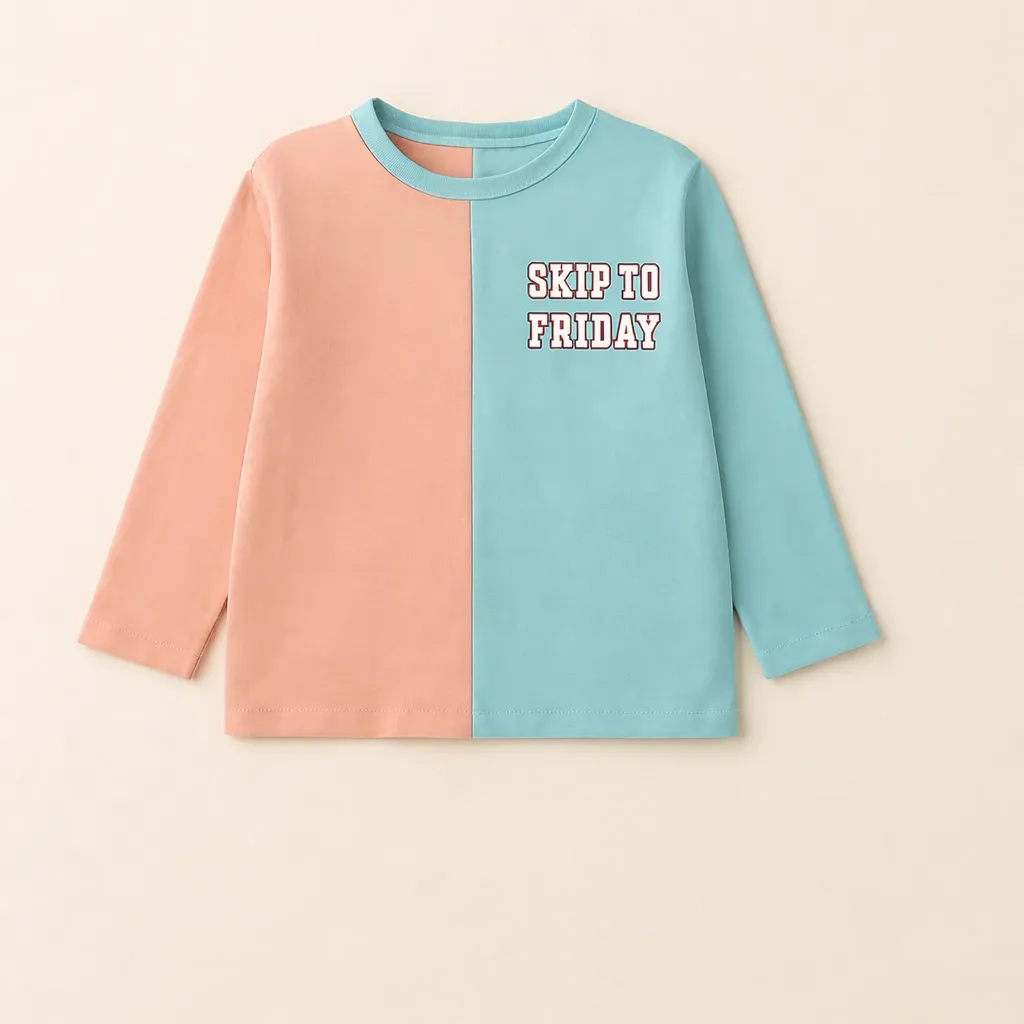 RollOver Half N Half tees (6-12M)