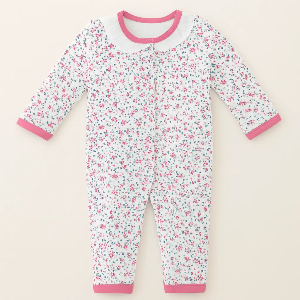 MiniCar Flower Romper