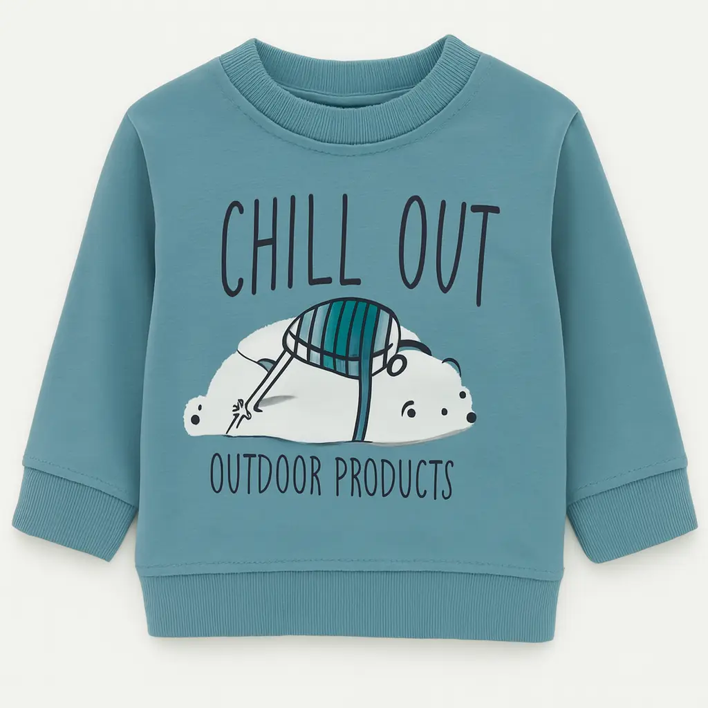 ELO Blue Chill Out Terry Shirt