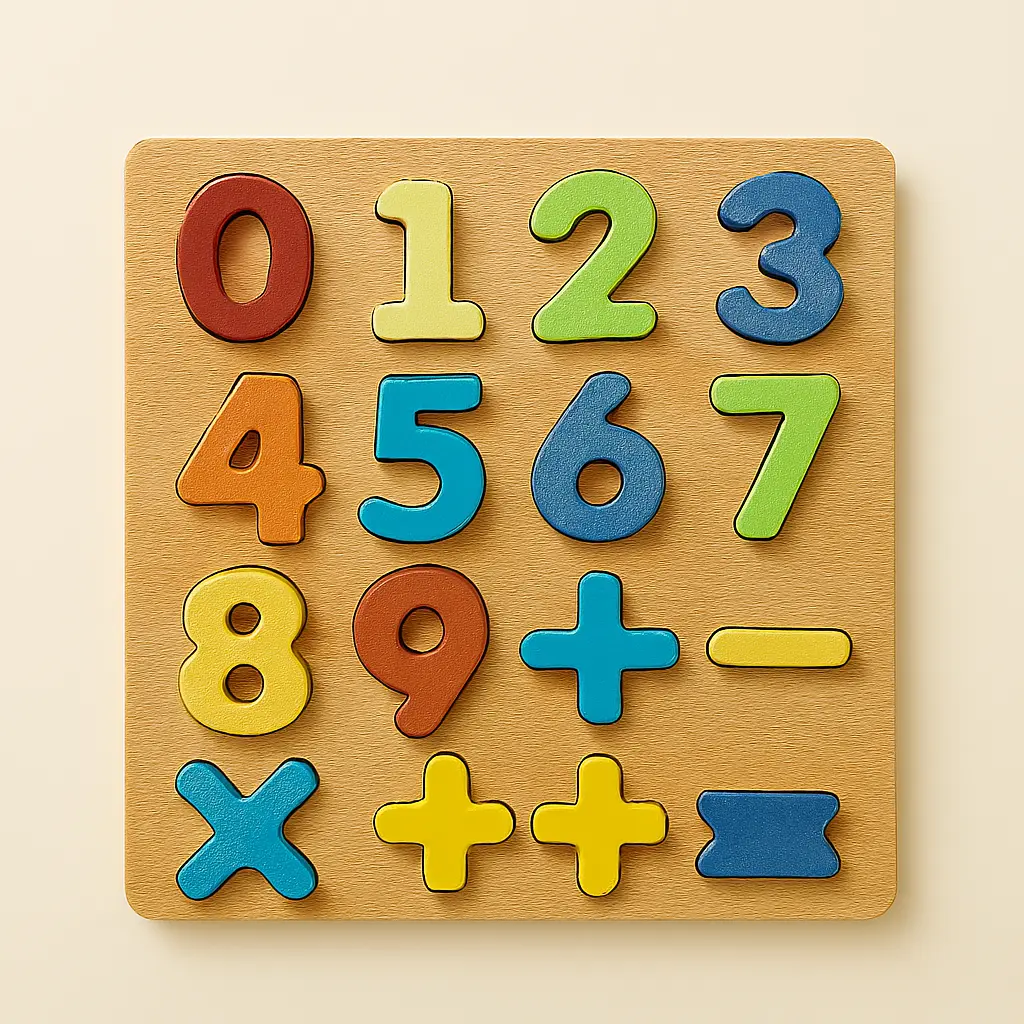 Wooden Counting Sheet