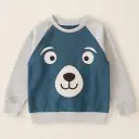 Hopscotch Bear face Sweat Shirt