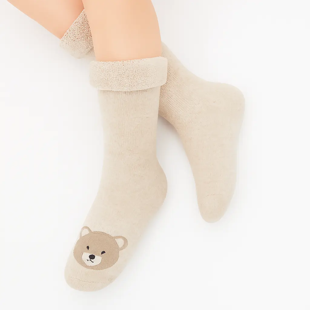 Towel Socks Off white