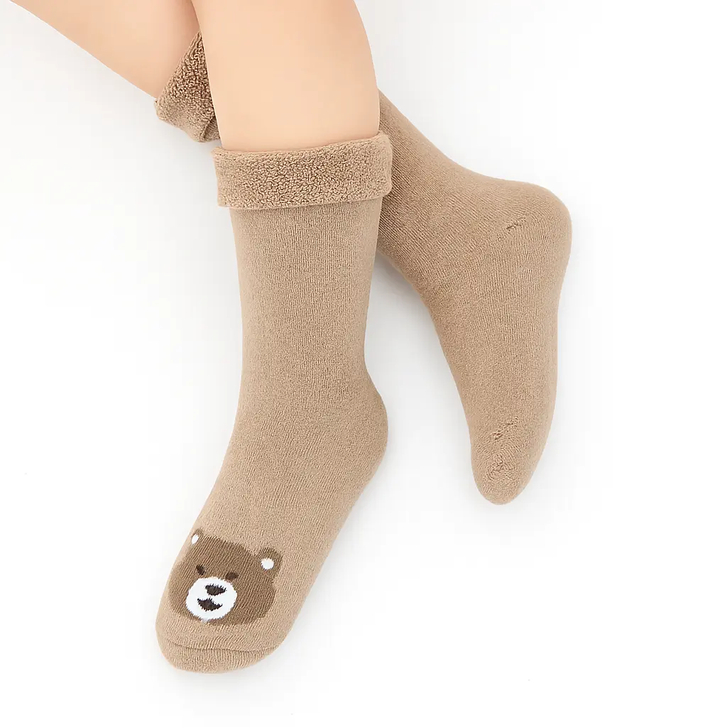Towel Socks Beige