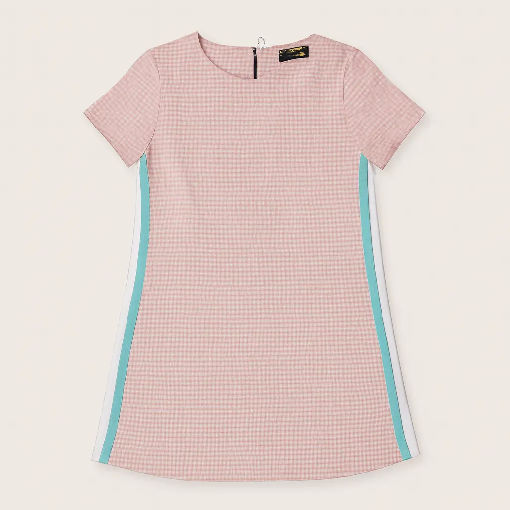 Breakout Girls Pink Woolen Dress (6-7Y)