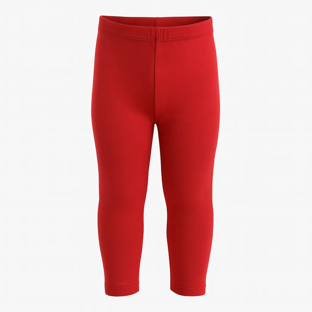 BW winter Red tights (12-18M)