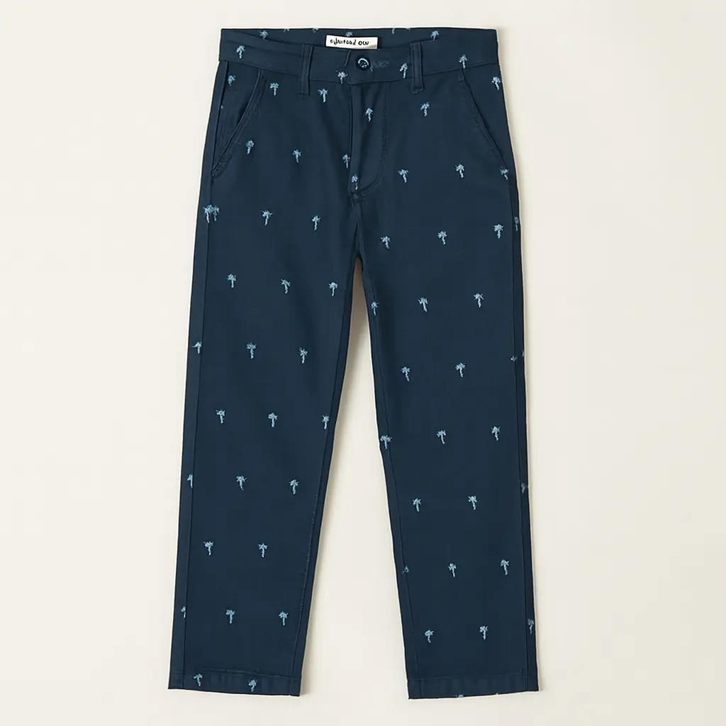 Hopscotch Boys NB Printed Pant (3-6M)