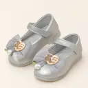 Toddler Silver Fancy Shoes