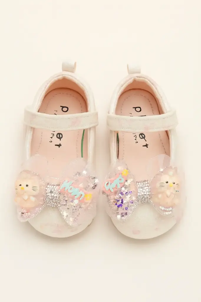 Toddler Pink Fancy Shoes (22)