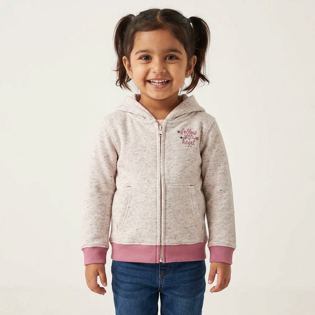 RollOver Girls Zipper Hoody