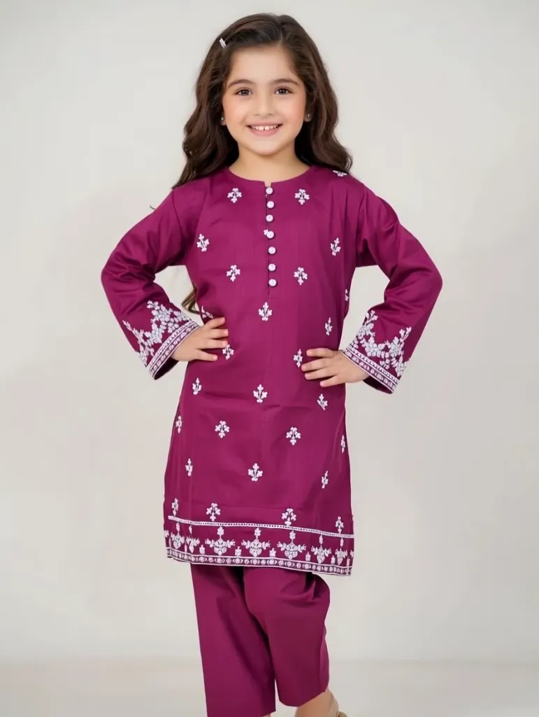 LeasureClub EMB Purple Suit (5-6Y)