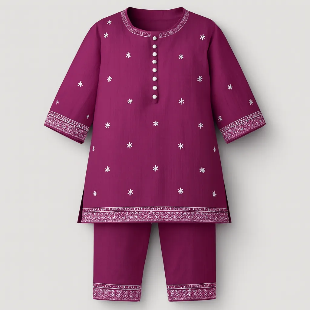 LeasureClub EMB Purple Suit (5-6Y)