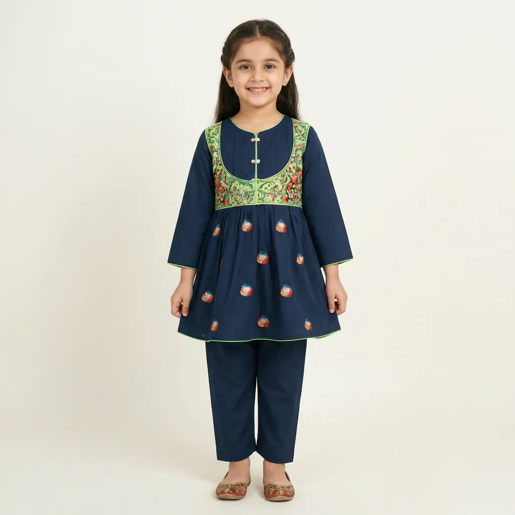 LeasureClub NB EMB Suit (2Y)