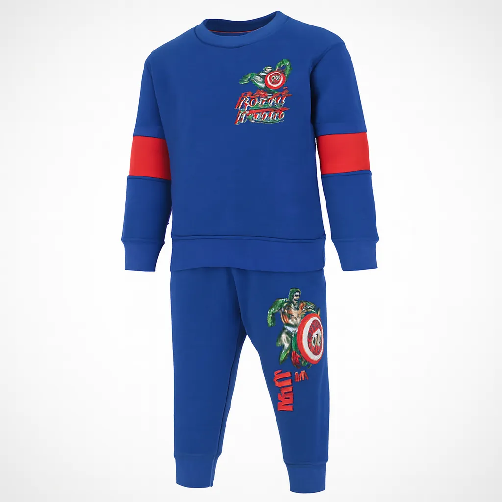 Minnie Tinnie Boys RoyalBlue Co-Ord Set (1-2Y)