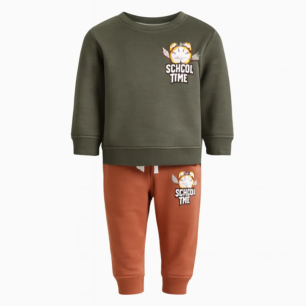 Minnie Tinnie Boys GRN Co-Ord Set (1-2Y)