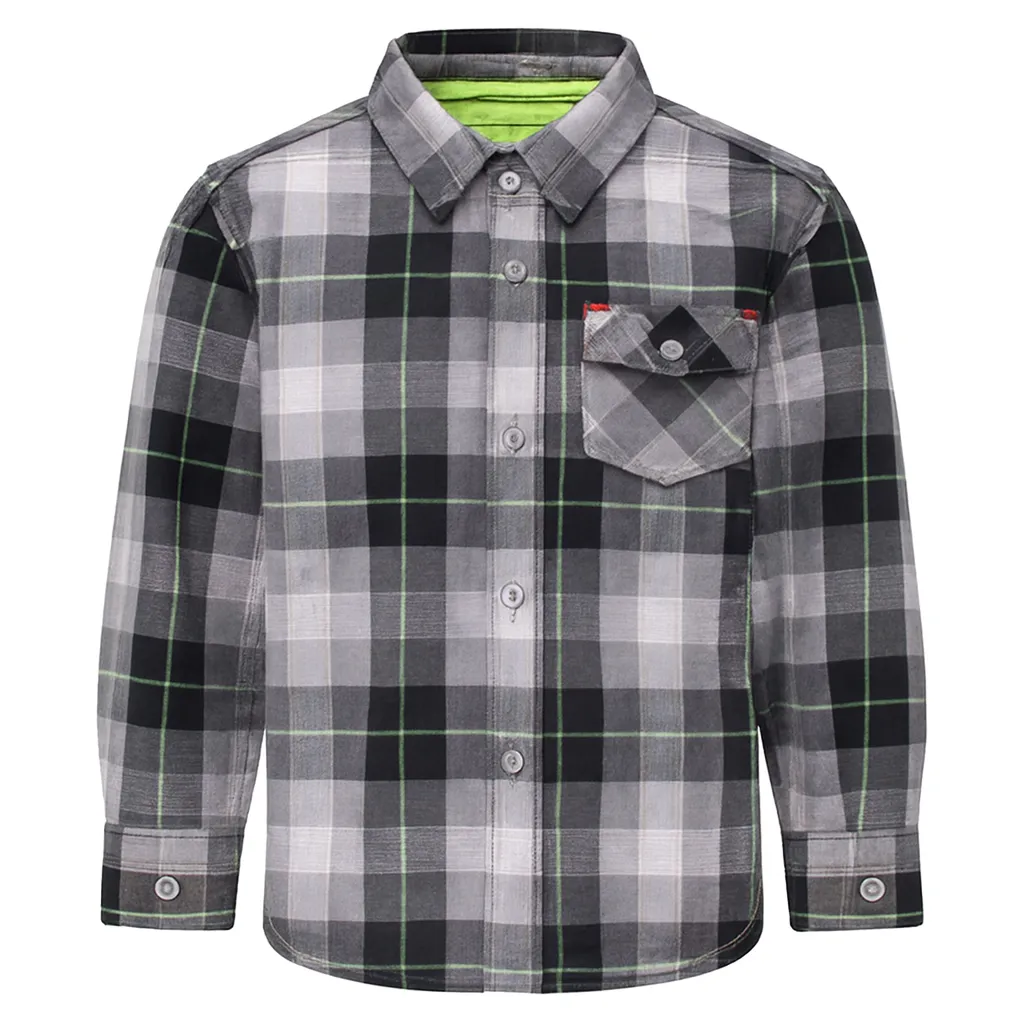 ELO Boys Black Grey Shirt