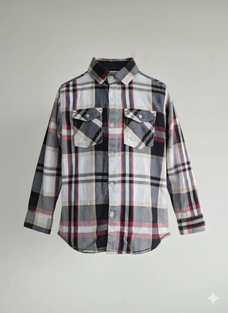 ELO Boys Check Shirt