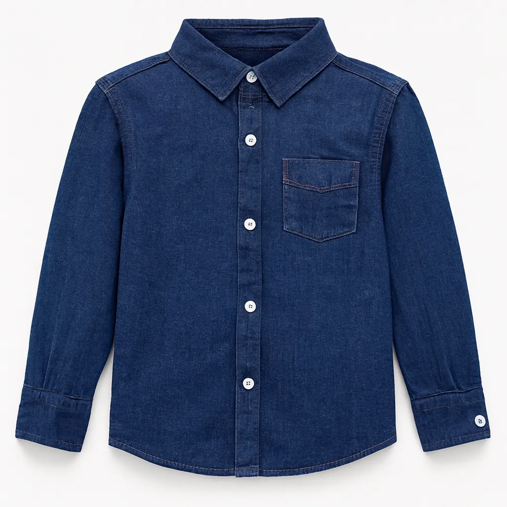 Essentia Boys Dark Blue Shirt