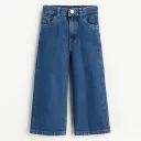Rollover Girls Dark Blue Wideleg Jeans