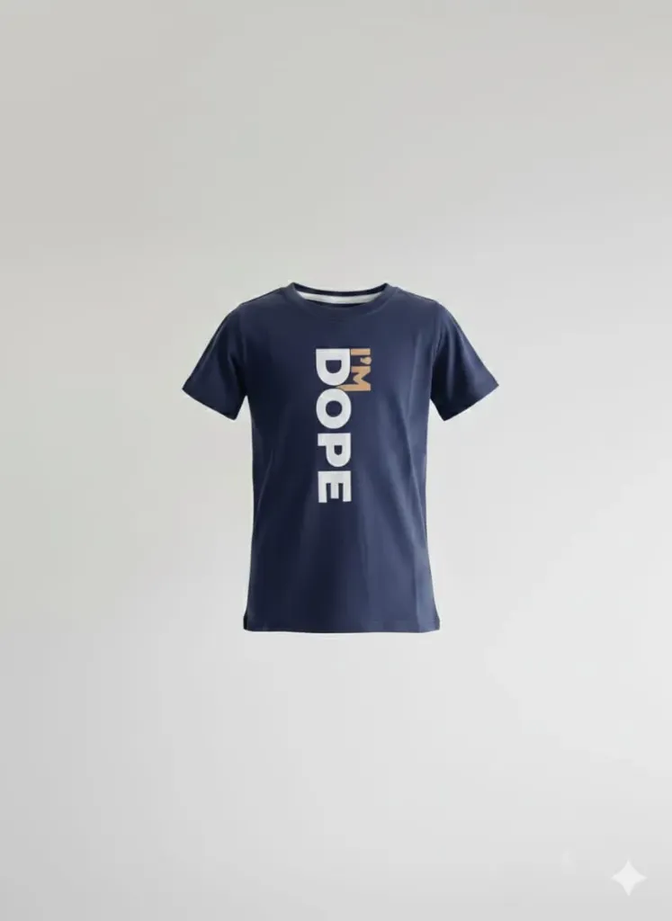 Breakout Boys Dark Blue Dope  T-shirt