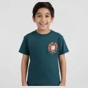 Breakout Boys Dark Green smile T-shirt