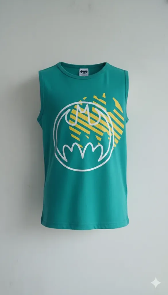 Breakout Boys Green Batman  T-shirt (6-7Y)