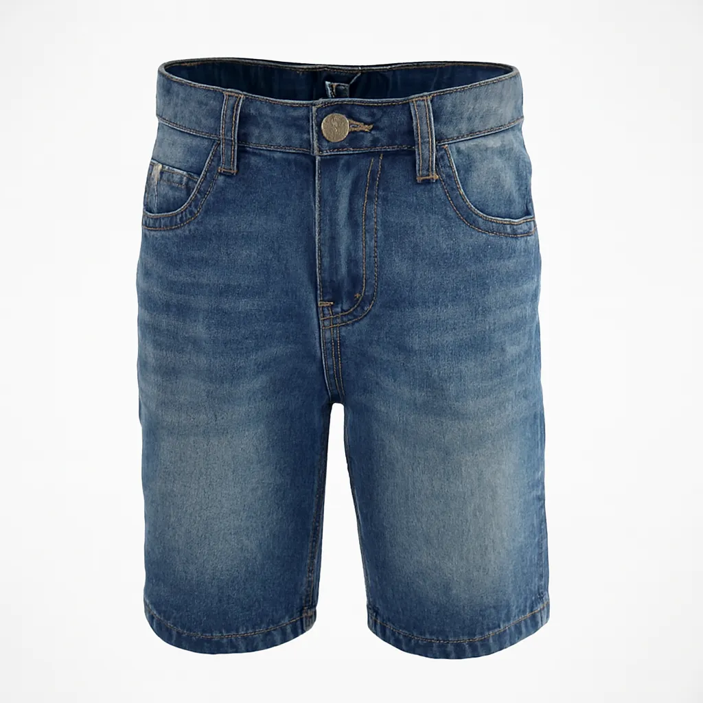 Breakout Boys Dark Blue Denim Short (1-2Y)