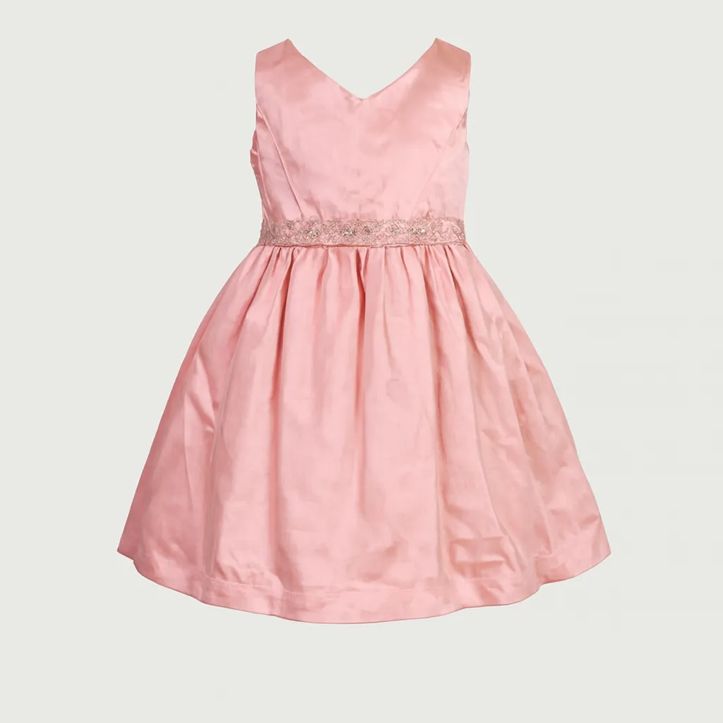 RollOver Peach Frock (12-18M)
