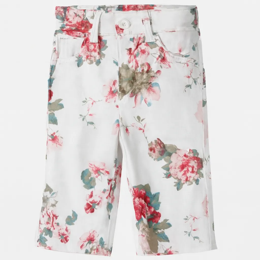 Leasureclub Girls printed Pant (12-18M)