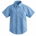 RollOver Boys Light Blue Chambray Casual Shirt
